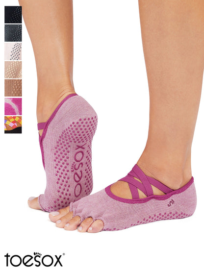 [ToeSox] Elle (Half-Toe) Grip Socks / Yoga Pilates Anti-Slip Socks 25SS_D2