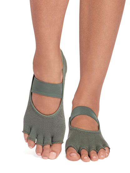 [ToeSox] Mia (Half-Toe/No Toes) Grip Socks / Yoga Pilates Anti-Slip Socks 25SS_D2