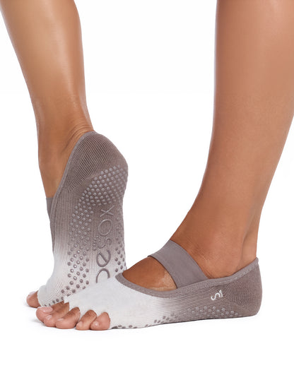 [ToeSox] Mia (Half-Toe/No Toes) Grip Socks / Yoga Pilates Anti-Slip Socks 25SS_D2