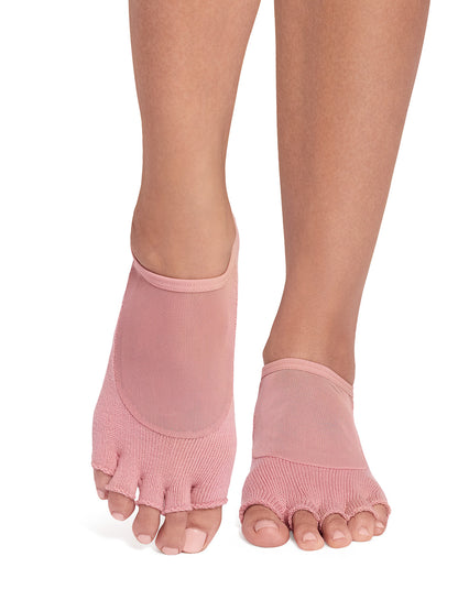 [ToeSox] Luna ルナ（Half-Toe／つま先なし） グリップ ソックス ／ ヨガ ピラティス 滑り止め付 靴下 25SS_D2