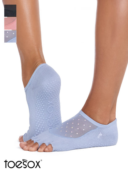 [ToeSox] Luna (Half-Toe) Grip Socks / Yoga Pilates Anti-Slip Socks 25SS_D2