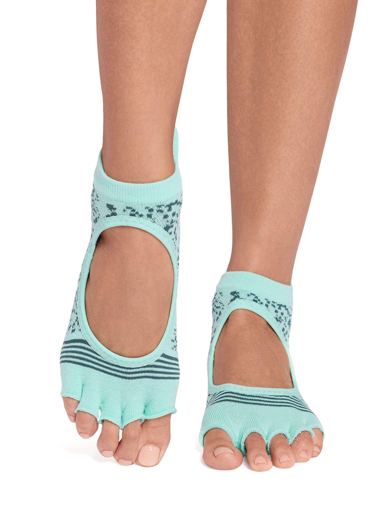 [ToeSox] Bellarina Tec ベラリナ テック（Half-Toe／つま先なし） テック グリップ ソックス／ ヨガ ピラティス 滑り止め付 靴下 26SS_D3