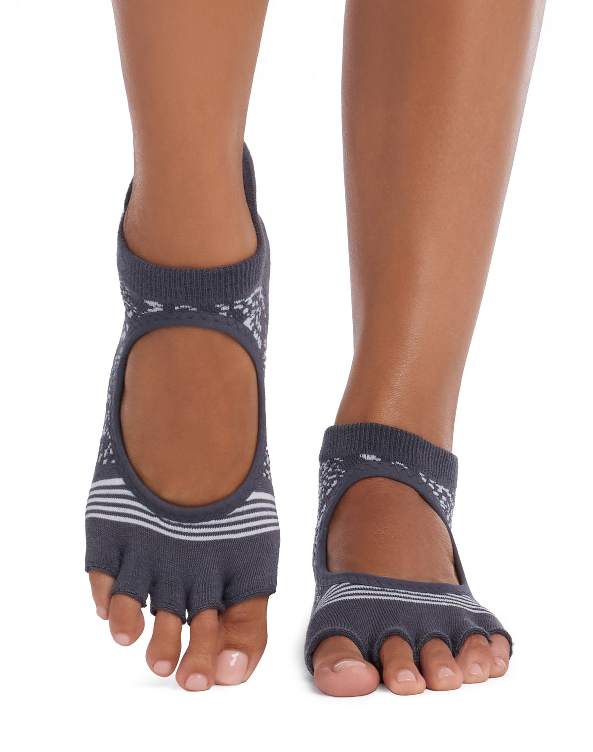 [ToeSox] Bellarina Tec ベラリナ テック（Half-Toe／つま先なし） テック グリップ ソックス／ ヨガ ピラティス 滑り止め付 靴下 26FW_D2