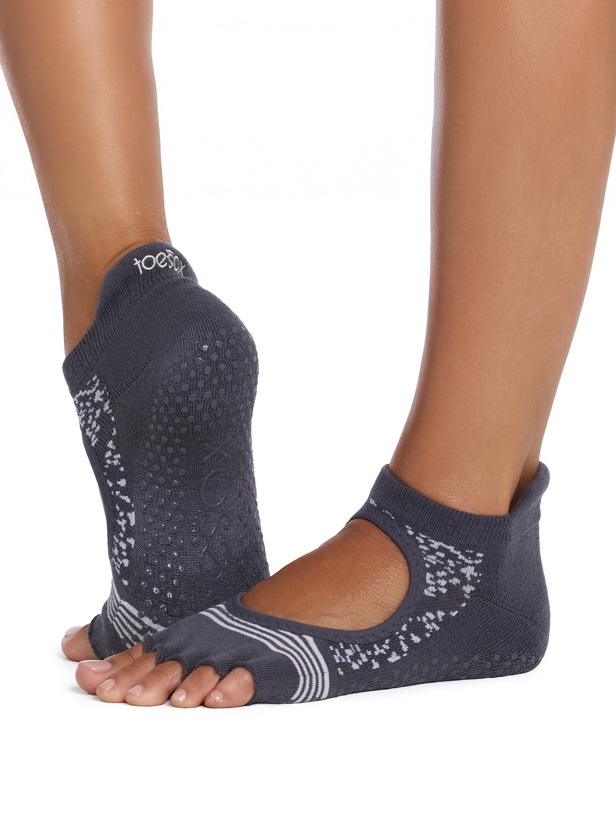 [ToeSox] Bellarina Tec ベラリナ テック（Half-Toe／つま先なし） テック グリップ ソックス／ ヨガ ピラティス 滑り止め付 靴下 26FW_D2