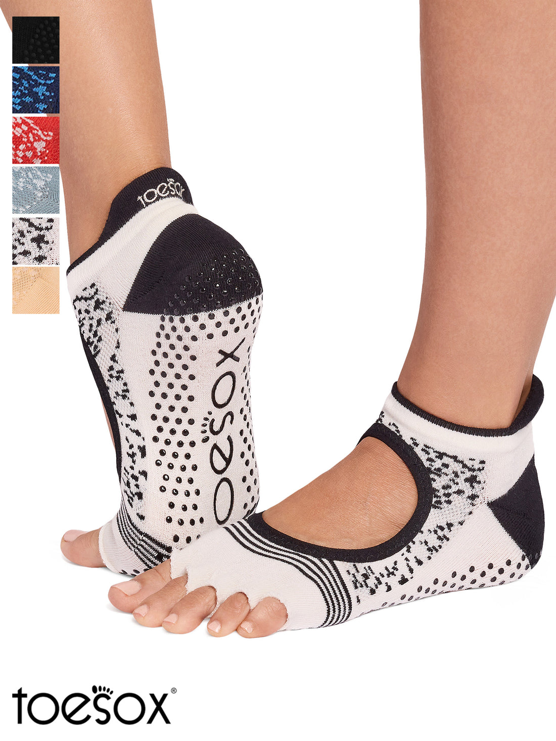 [ToeSox] Bellarina Tec Bellarina Tech (Half-Toe/No Toe) Tech Grip Socks/Yoga Pilates Anti-Slip Socks 25SS_D2
