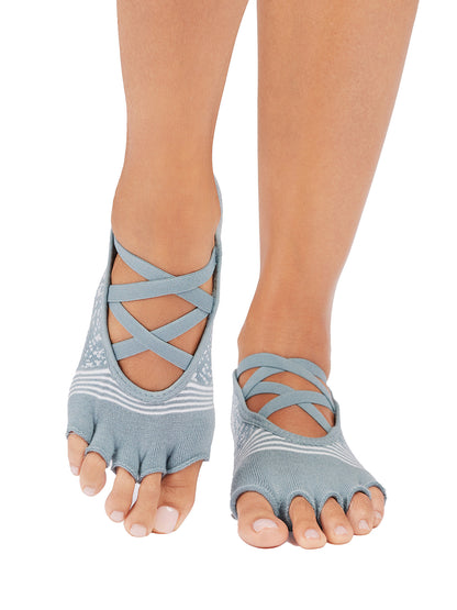 [ToeSox] Elle Tec (Half-Toe) Tech Grip Socks / Yoga Pilates Anti-Slip Socks 25SS_D2