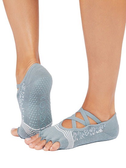 [ToeSox] Elle Tec (Half-Toe) Tech Grip Socks / Yoga Pilates Anti-Slip Socks 25SS_D2
