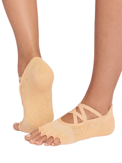 [ToeSox] Elle Tec (Half-Toe) Tech Grip Socks / Yoga Pilates Anti-Slip Socks 25SS_D2