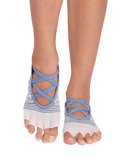[ToeSox] Elle Tec (Half-Toe) Tech Grip Socks / Yoga Pilates Anti-Slip Socks 25SS_D2