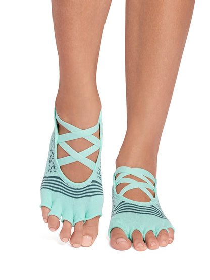 [ToeSox] Elle Tec (Half-Toe) Tech Grip Socks / Yoga Pilates Anti-Slip Socks 25SS_D2