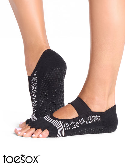 [ToeSox] Mia Tec ミア テック（Half-Toe／つま先なし） テック グリップ ソックス／ ヨガ ピラティス 滑り止め付 靴下 26FW_D2