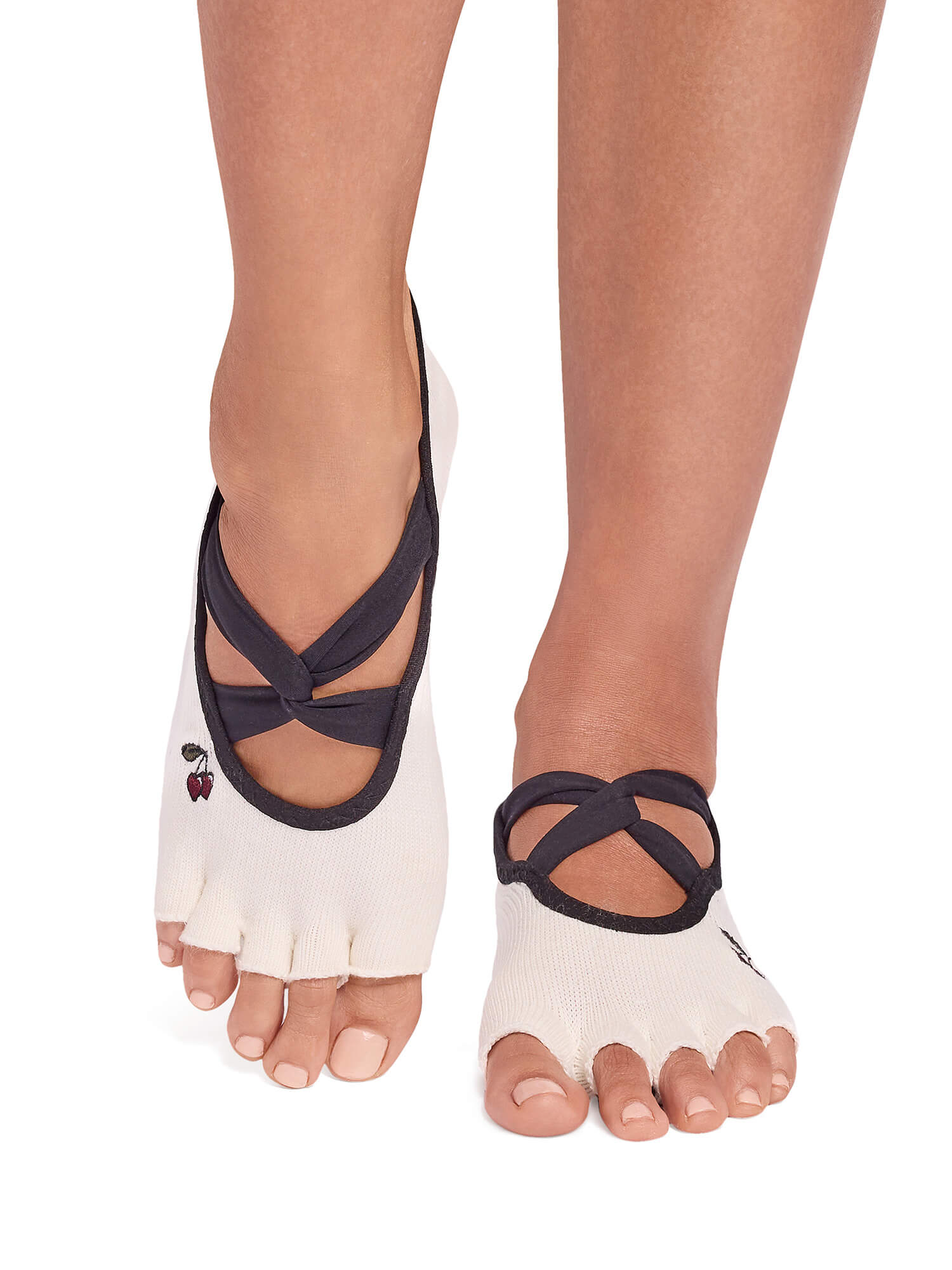 [ToeSox] Ivy アイビー（Half-Toe／つま先なし）グリップ ソックス ／ ヨガ ピラティス 滑り止め付 靴下 26SS_D1