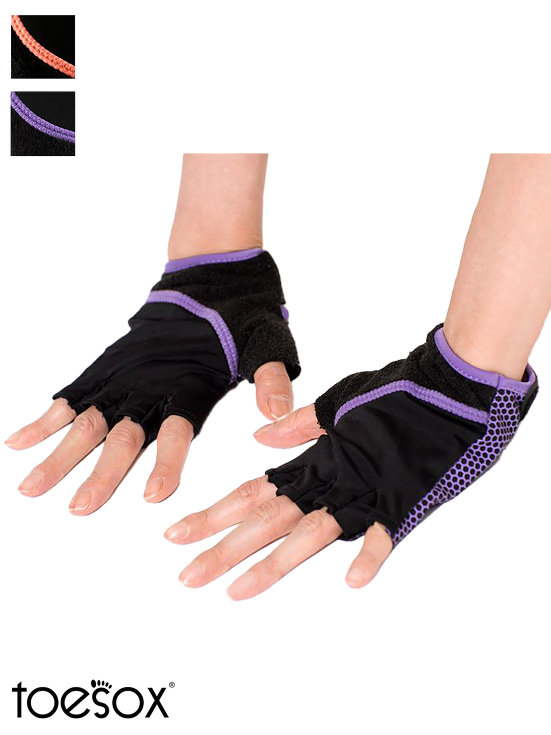[TOESOX] グリップ グローブ（滑り止め付きグローブ）／ ヨガ ピラティス トゥソックスGRIP GLOVES 手袋
