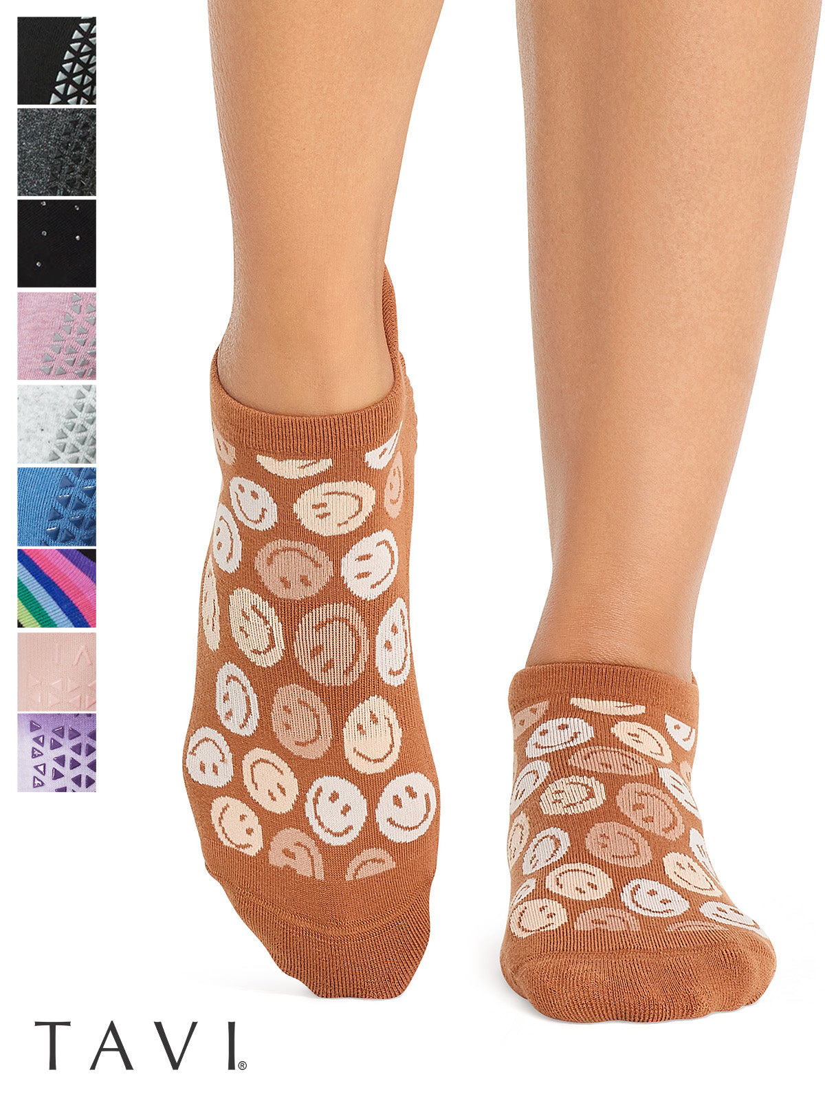 [TAVI] Savvy サヴィ グリップ ソックス ／ ヨガ ピラティス 滑り止め付 靴下 TOESOX 26SS_D2