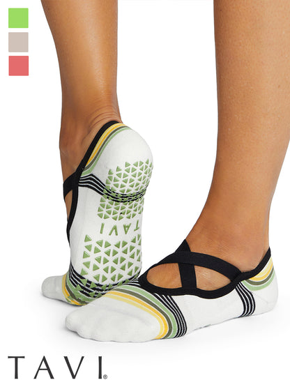 50%OFF[SALE][TAVI] Chloe クロエ グリップ ソックス ／ ヨガ ピラティス 滑り止め付 靴下 TOESOX [DRT][WSS]
