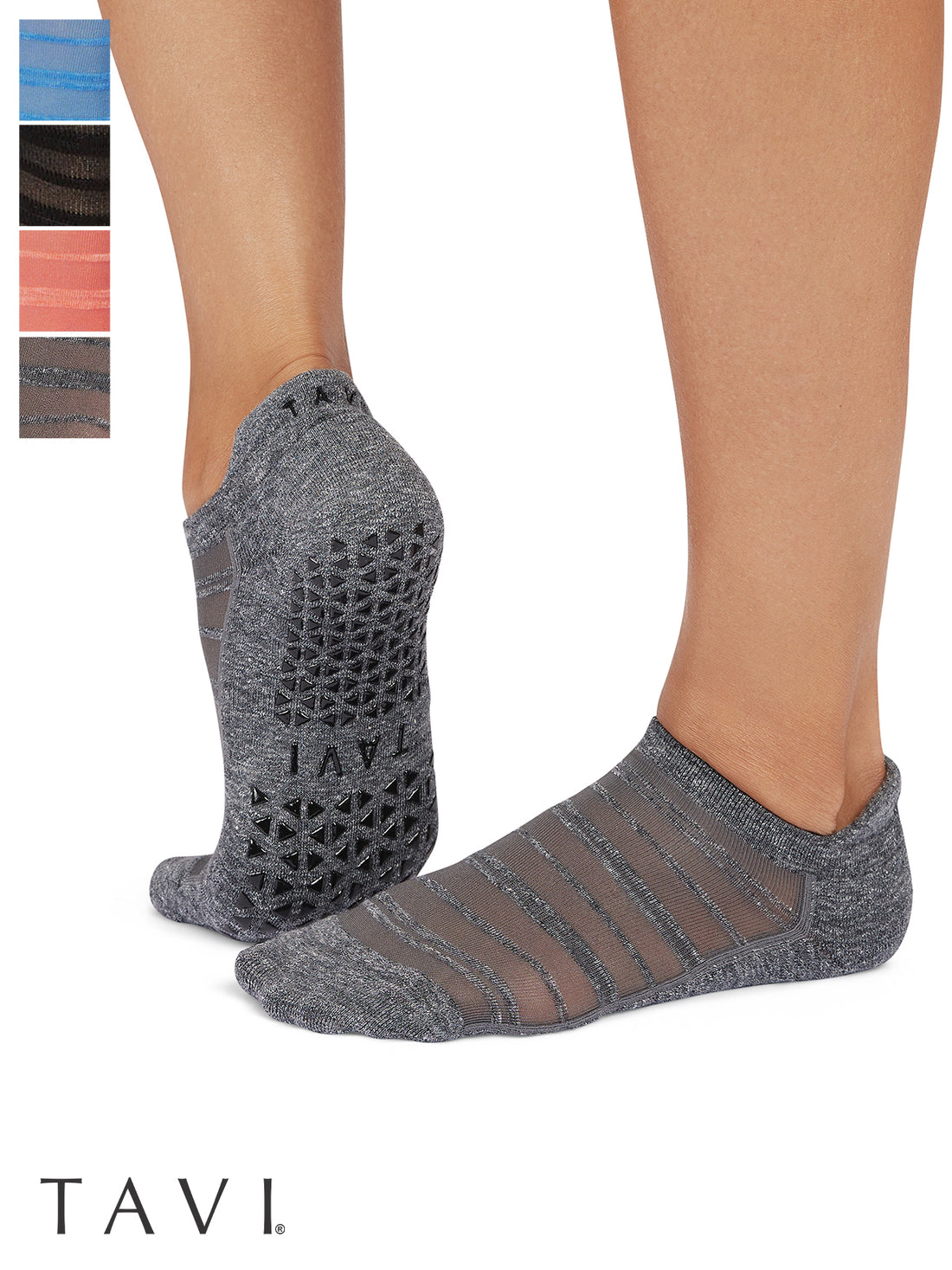 [TAVI] Savvy Breeze サヴィ ブリーズ グリップ ソックス ／ ヨガ ピラティス 滑り止め付 靴下 TOESOX 25FW_D1