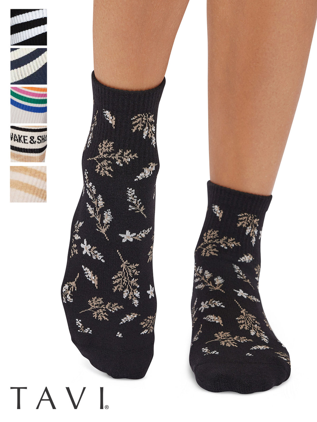 [TAVI] Aria アリア グリップ ソックス ／ ヨガ ピラティス 滑り止め付 靴下 TOESOX 25FW_D1