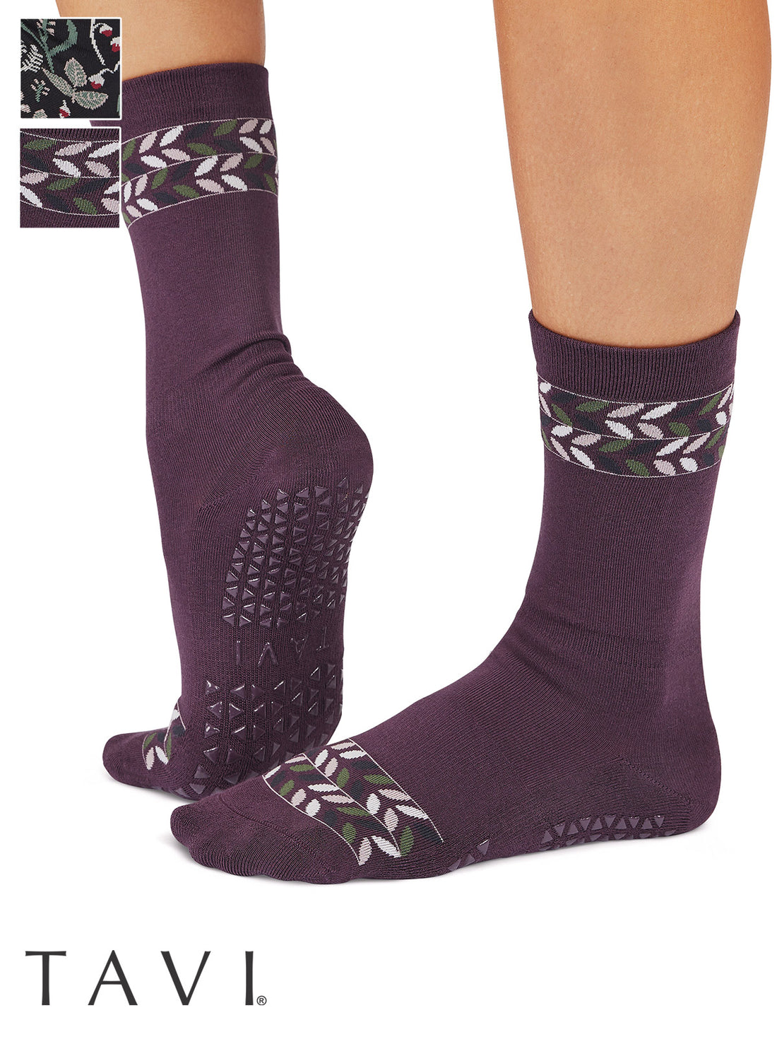 [TAVI] Jess ジェス グリップ ソックス ／ ヨガ ピラティス 滑り止め付 靴下 TOESOX [WSS] 25FW_D3
