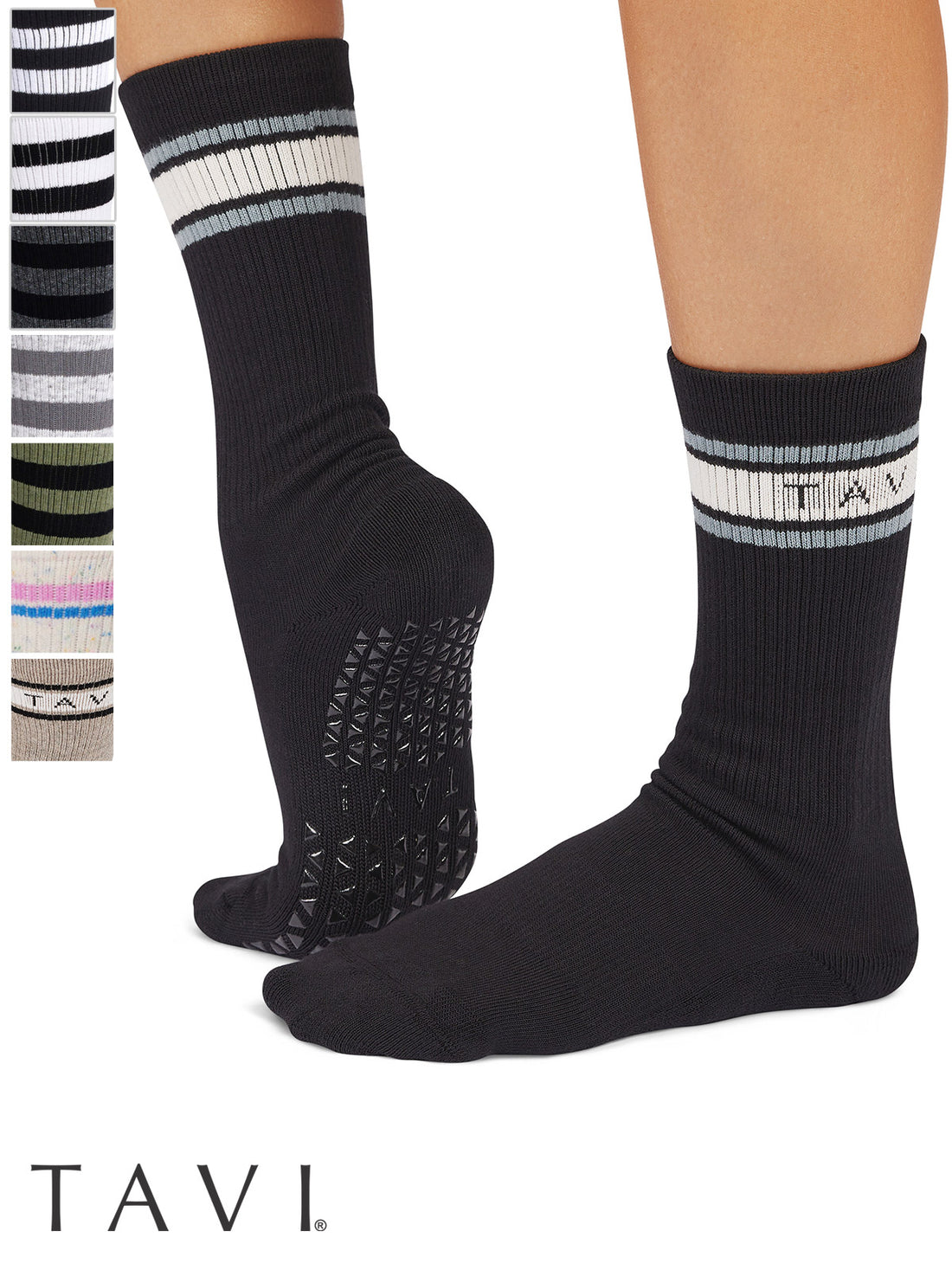[TAVI] Kai カイ グリップ ソックス ／ ヨガ ピラティス 滑り止め付 靴下 TOESOX 25FW_D1