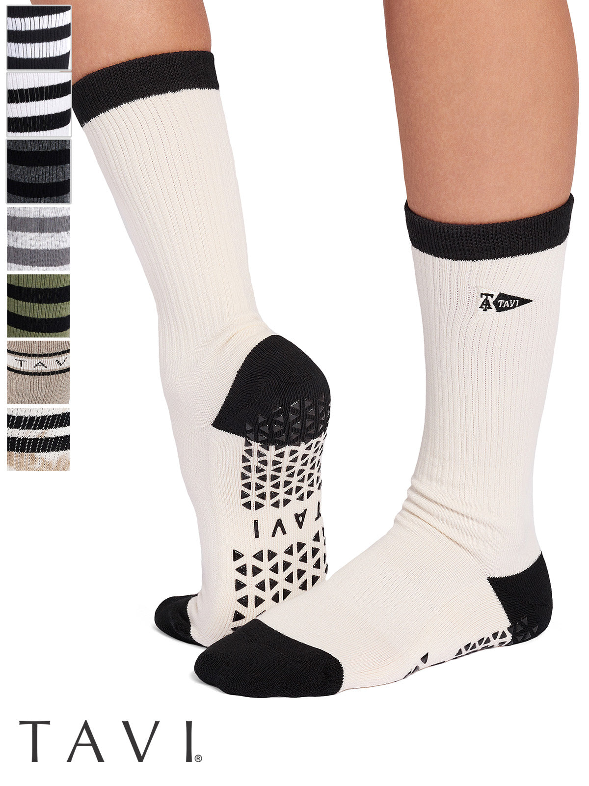 [TAVI by TOESOX] Kai Grip Socks / Yoga Pilates Anti-Slip Socks 25SS_D2