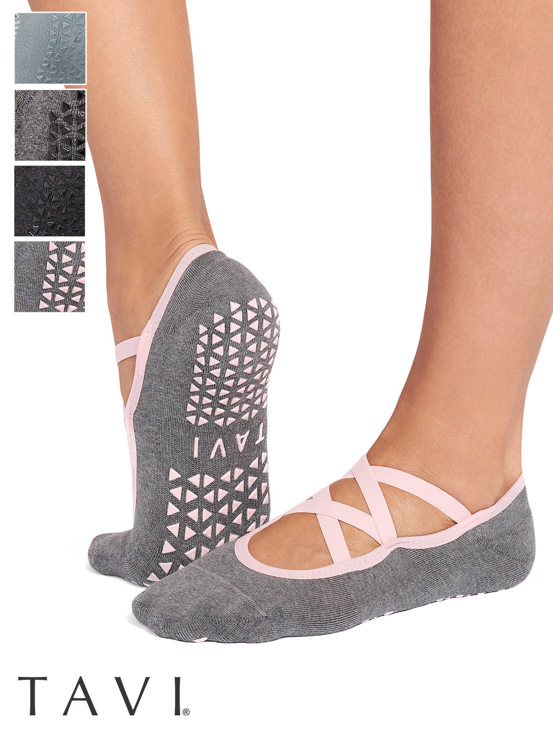 [TAVI] Luanna ルアンナ グリップ ソックス ／ ヨガ ピラティス 滑り止め付 靴下 26SS_D2 TOESOX