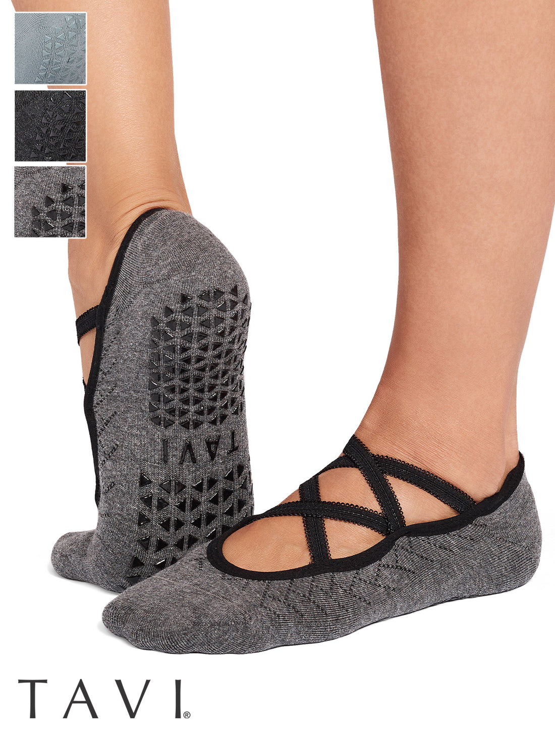 [TAVI] Luanna ルアンナ グリップ ソックス ／ ヨガ ピラティス 滑り止め付 靴下 26SS_D1 TOESOX