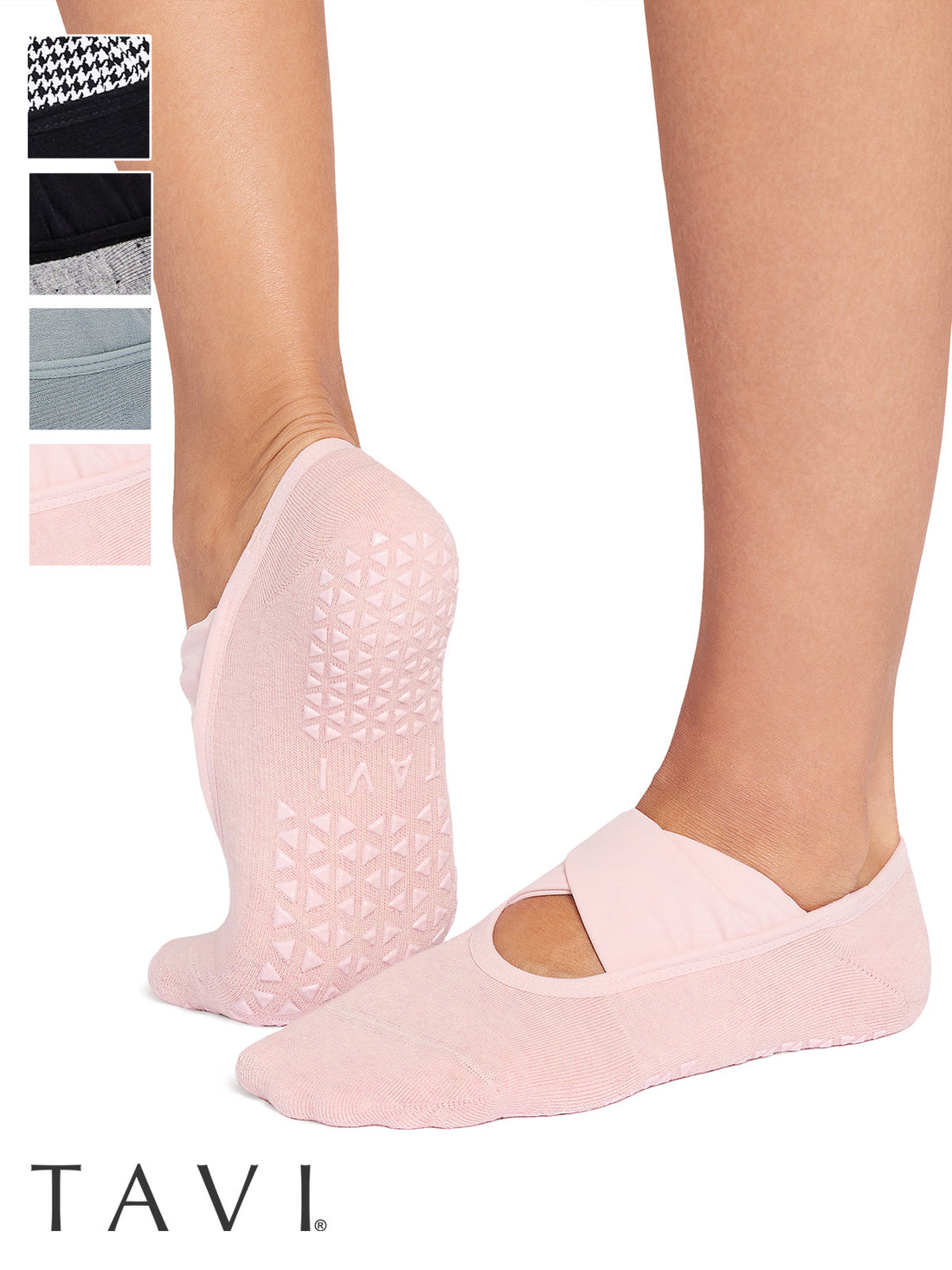 [TAVI by TOESOX] Penny Grip Socks / Yoga Pilates Anti-Slip Socks [SOFF] SSS