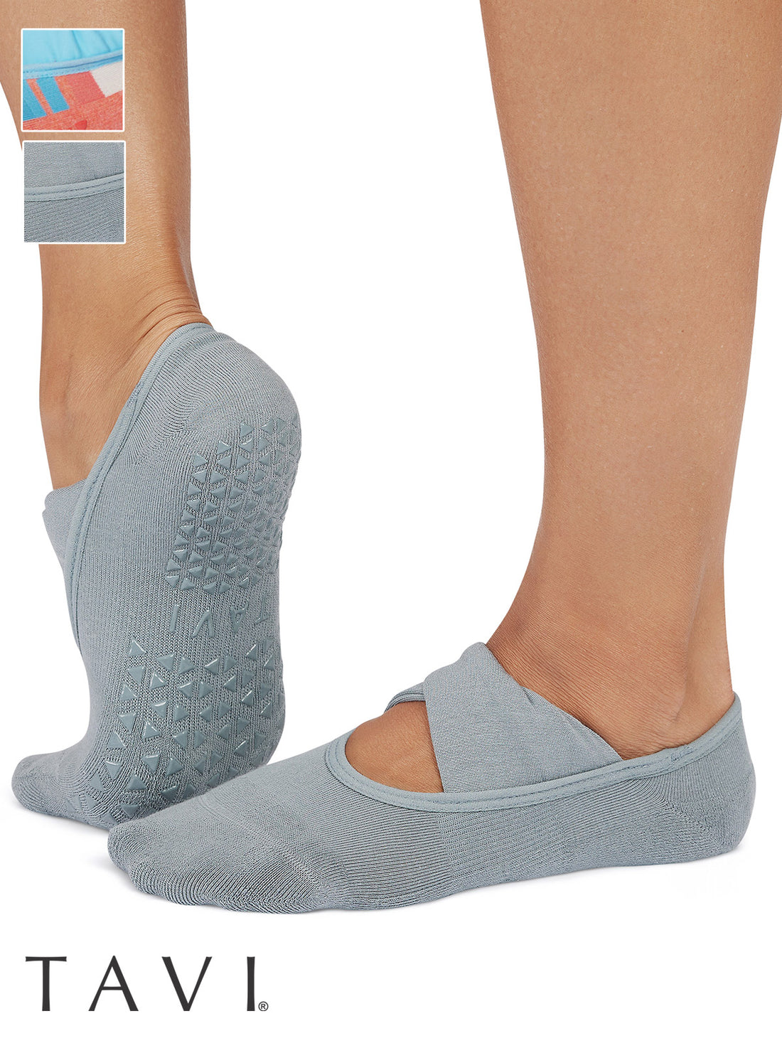 [TAVI by TOESOX] Penny Grip Socks / Yoga Pilates Anti-Slip Socks [SOFF] SSS