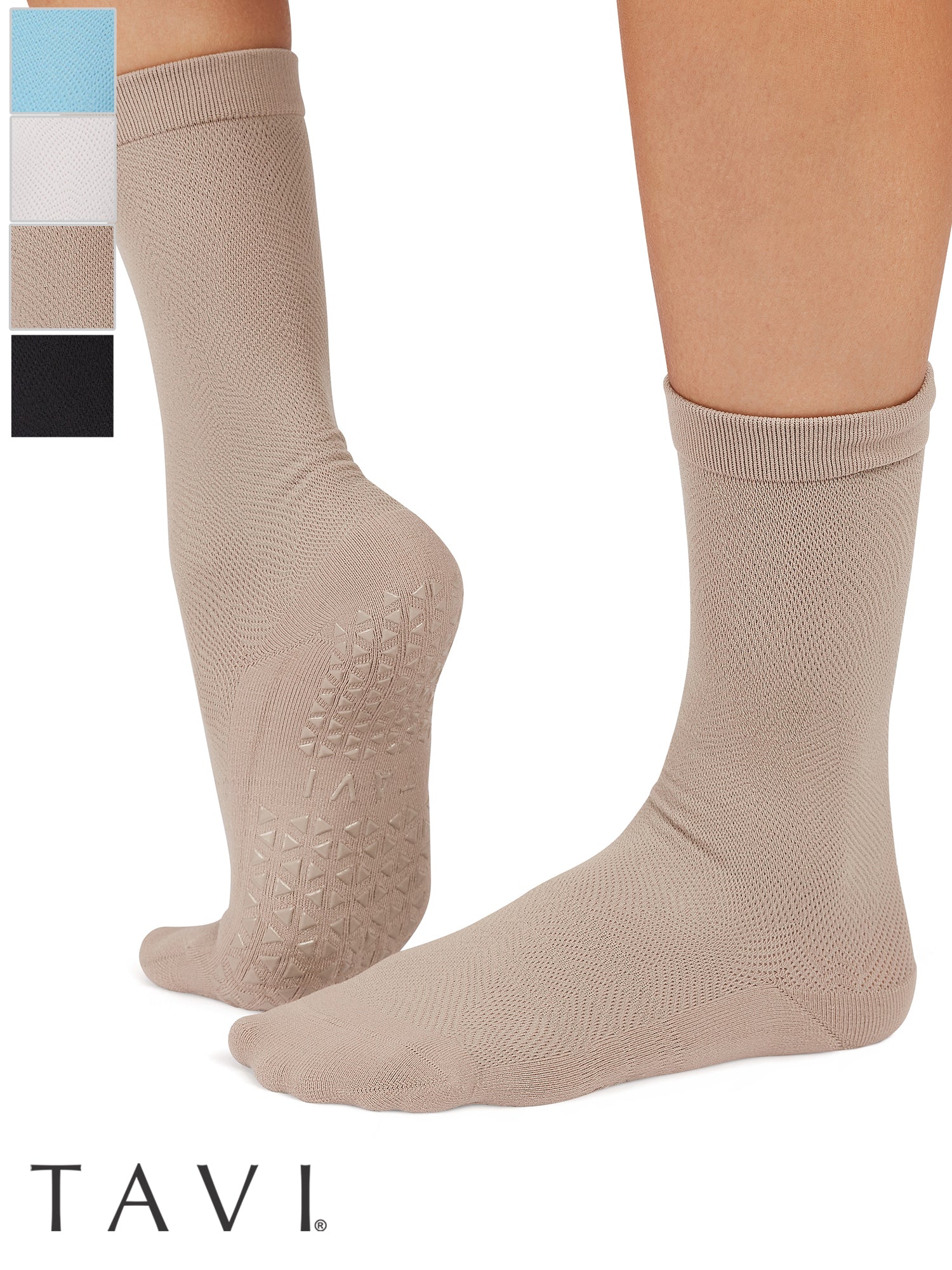 [TAVI] Kai カイ Tec グリップ ソックス ／ ヨガ ピラティス 滑り止め付 靴下 TOESOX 25FW_D1