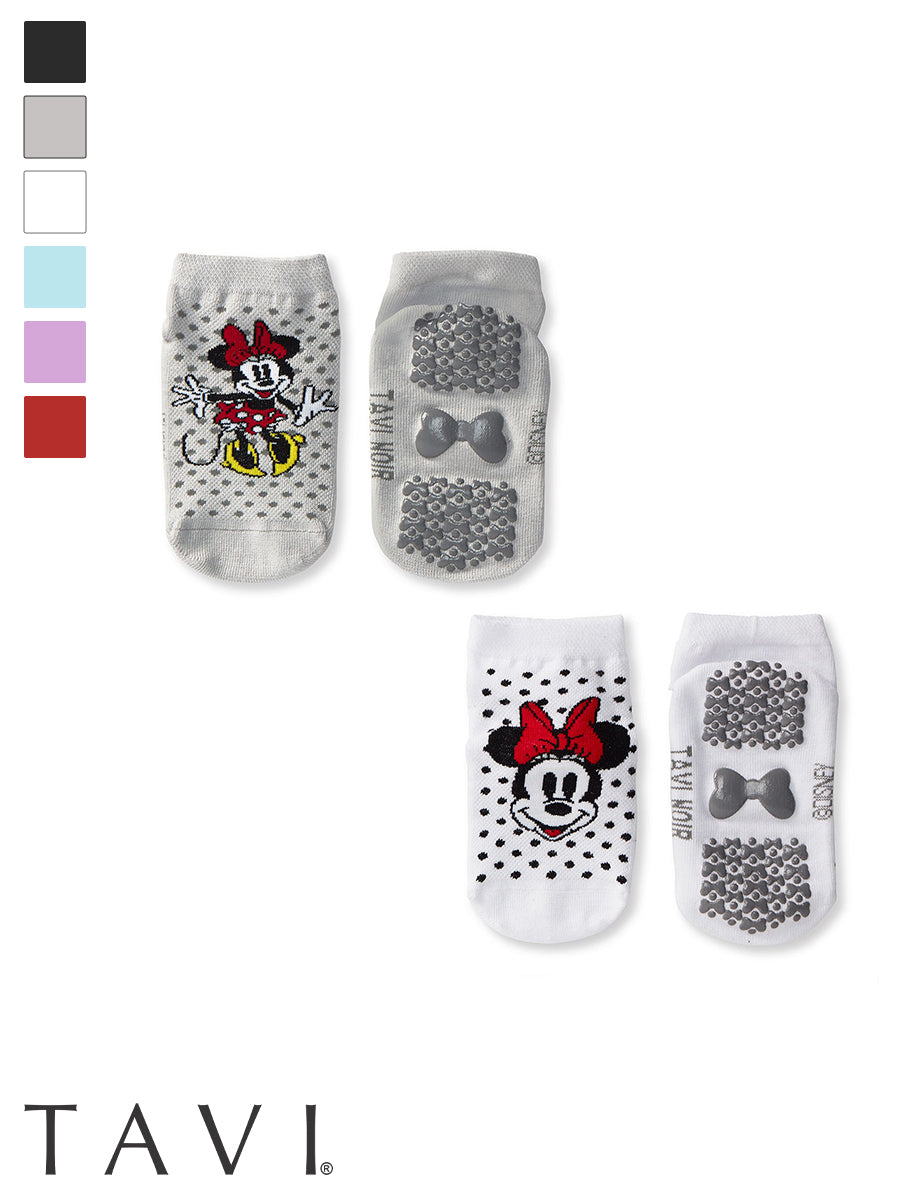 50%OFF[SALE][TAVI by TOESOX] Kids ローライズ 2パック ／ 子供用 ベビー キッズ 男の子 女の子 滑り止め付 靴下[DRT][WSS]