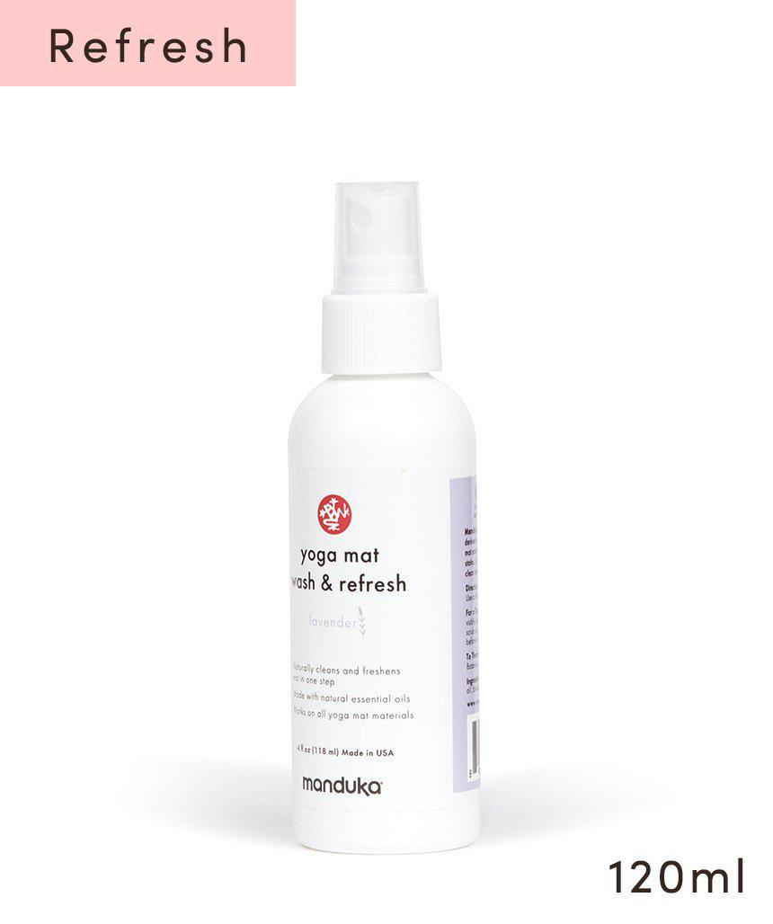 [SALE][9％OFF]マットウォッシュ スプレー リフレッシュ＆リストア 4oz (120ml) ヨガマットケア スプレー [A] 60_1 -Manduka マンドゥカ ヨガマット ヨガグッズ ヨガウェア ヨガ