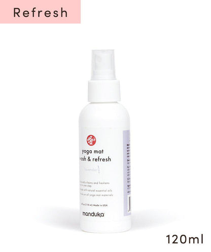 [SALE][9％OFF]マットウォッシュ スプレー リフレッシュ＆リストア 4oz (120ml) ヨガマットケア スプレー [A] 60_1 -Manduka マンドゥカ ヨガマット ヨガグッズ ヨガウェア ヨガ