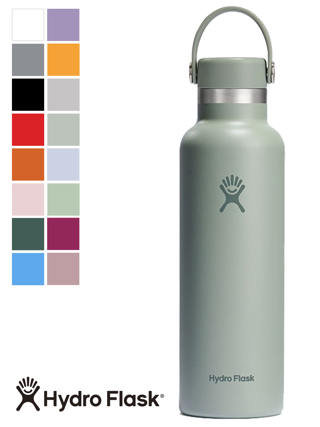 [Hydro Flask] HYDRATION Standard Mouth [21oz] (621ml) / Genuine Japanese Hydro Flask Tumbler Insulated Bottle 5089014