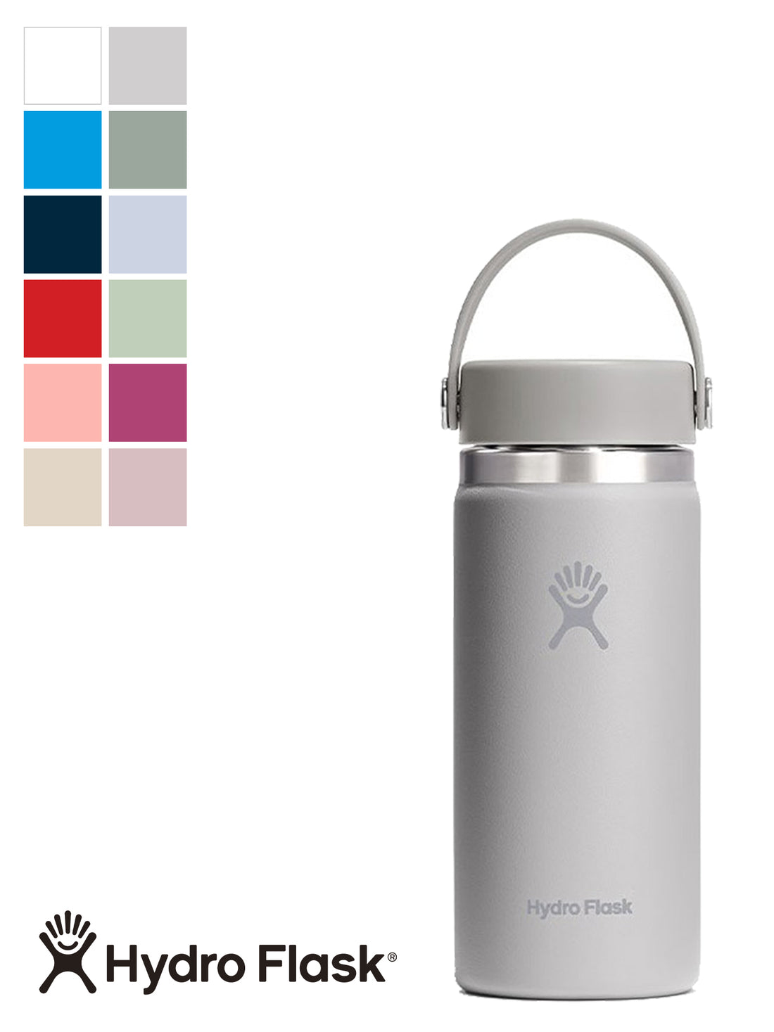 [Hydro Flask] HYDRATION ワイドマウス【16oz】 (473ml) / 日本正規品 ハイドロフラスク タンブラー 断熱ボトル 5089022