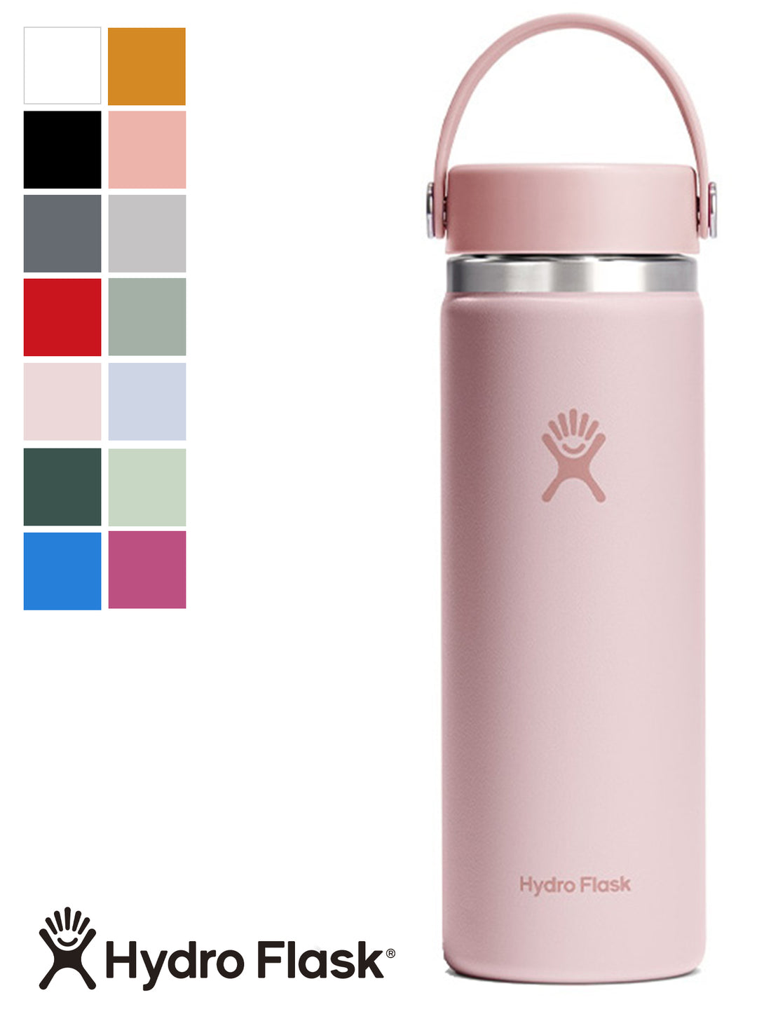 [Hydro Flask] HYDRATION Wide Mouth [20oz] (591ml) / Official Japanese Product Hydro Flask Stainless Steel Bottle 60_1