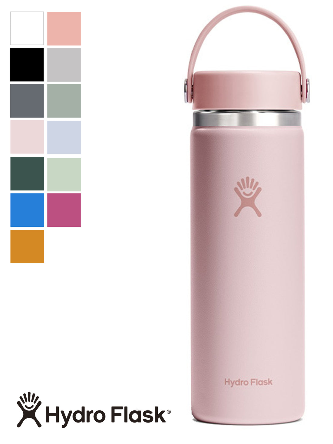 [Hydro Flask] HYDRATION Wide Mouth [20oz] (591ml) / Official Japanese Product Hydro Flask Stainless Steel Bottle 60_1