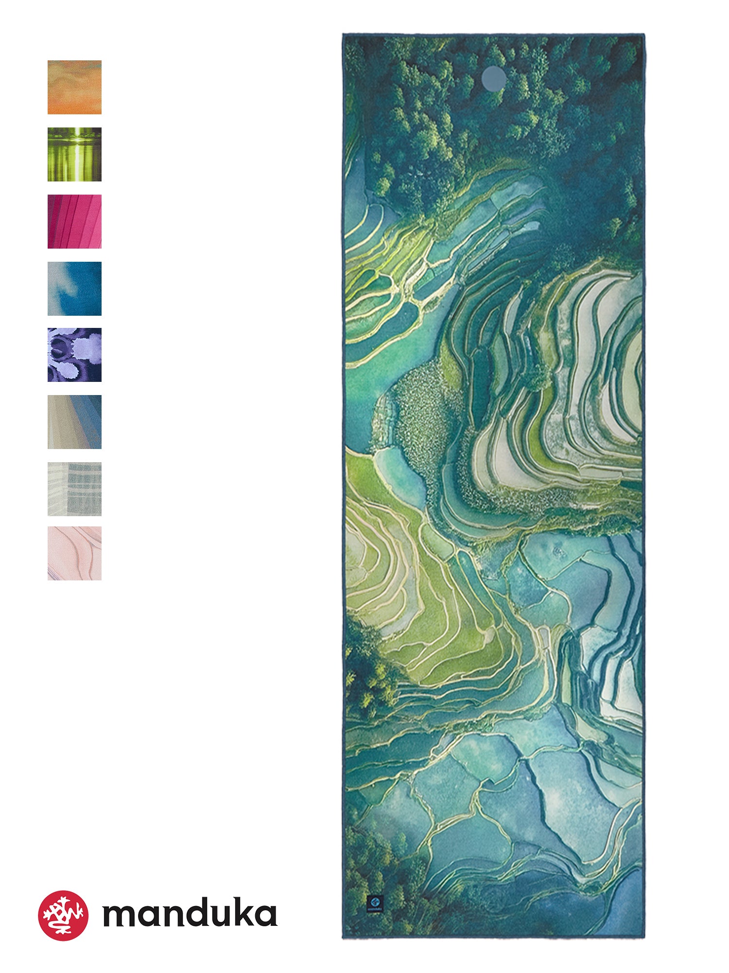 [Manduka]YOGITOES rスキッドレス マット 柄 プリント / ヨギトース ヨガラグ ヨガタオル マンドゥカ  26SS 2602