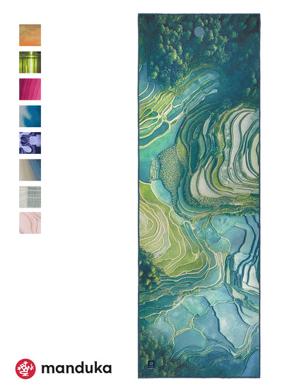 [Manduka]YOGITOES rスキッドレス マット 柄 プリント / ヨギトース ヨガラグ ヨガタオル マンドゥカ  26SS 2602