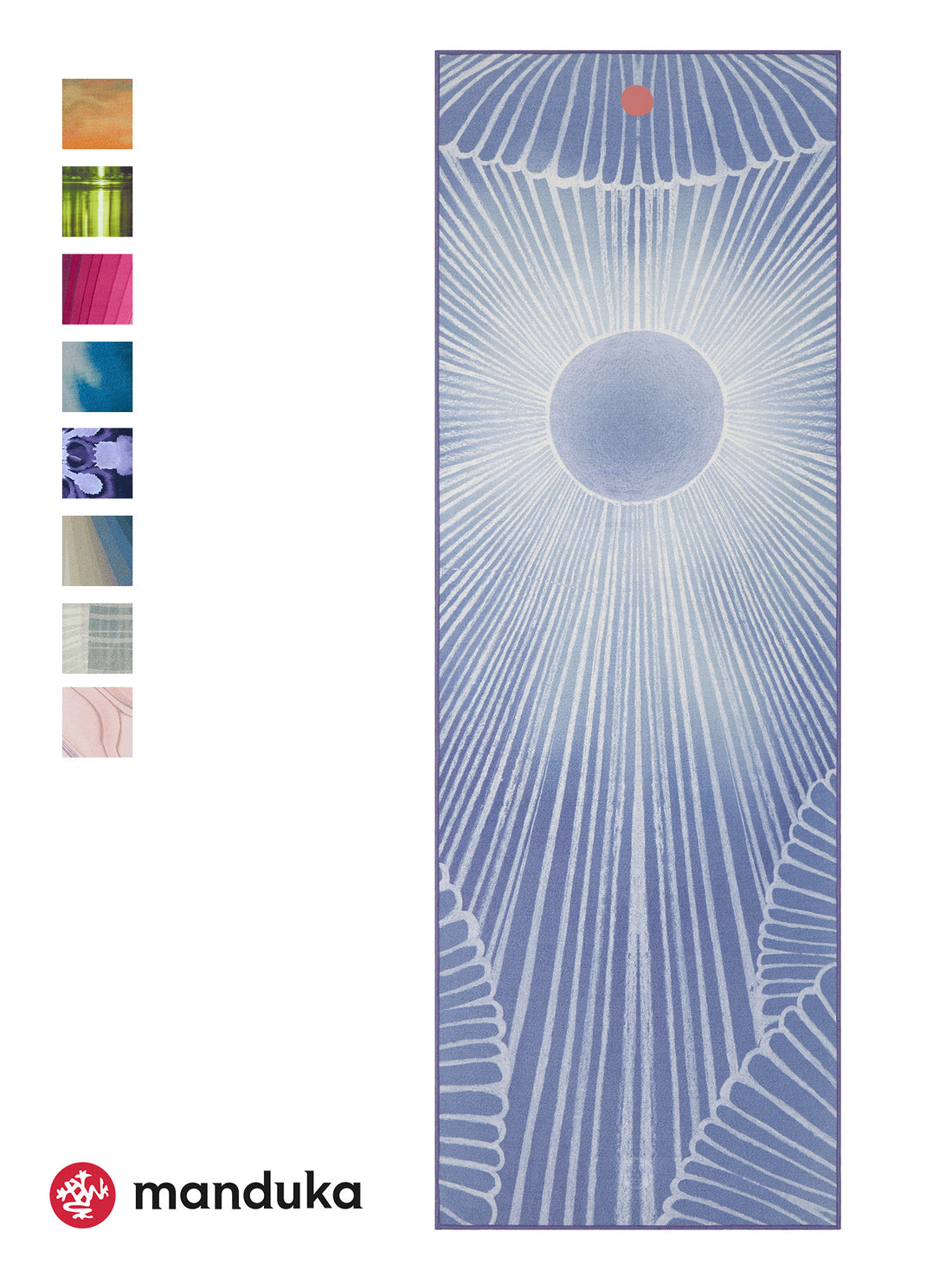 [Manduka]YOGITOES rスキッドレス マット 柄 プリント / ヨギトース ヨガラグ ヨガタオル マンドゥカ  25FW 2510