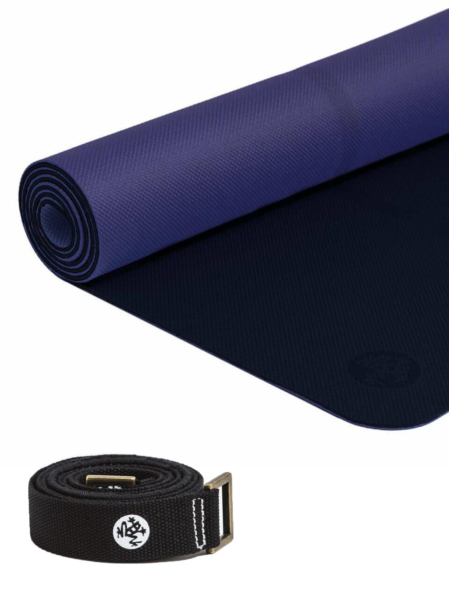 Manduka マンドゥカ Manduka ヨガセット B【Beginヨガマット×マットスリング】[SALE 1450円OFF]※クーポン対象外-ヨガマット-ネイビー-