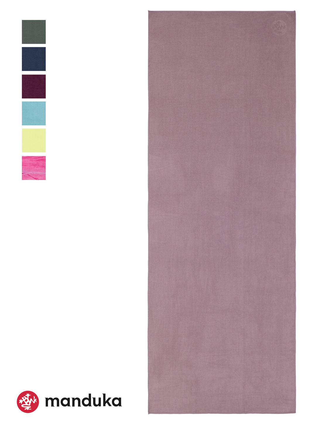 [Manduka]eQua イークア ヨガマットタオル(L) / ヨガタオル ヨガラグ マンドゥカ  25FW 2509