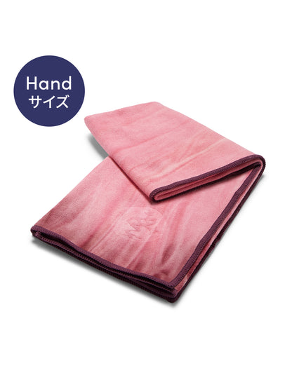 [Manduka]eQua イークア ヨガマットタオル ハンドサイズ(S) / ヨガタオル ヨガラグ マンドゥカ  25FW 2509