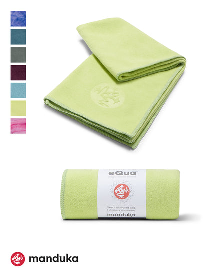 [Manduka]eQua イークア ヨガマットタオル ハンドサイズ(S) / ヨガタオル ヨガラグ マンドゥカ  25FW 2509
