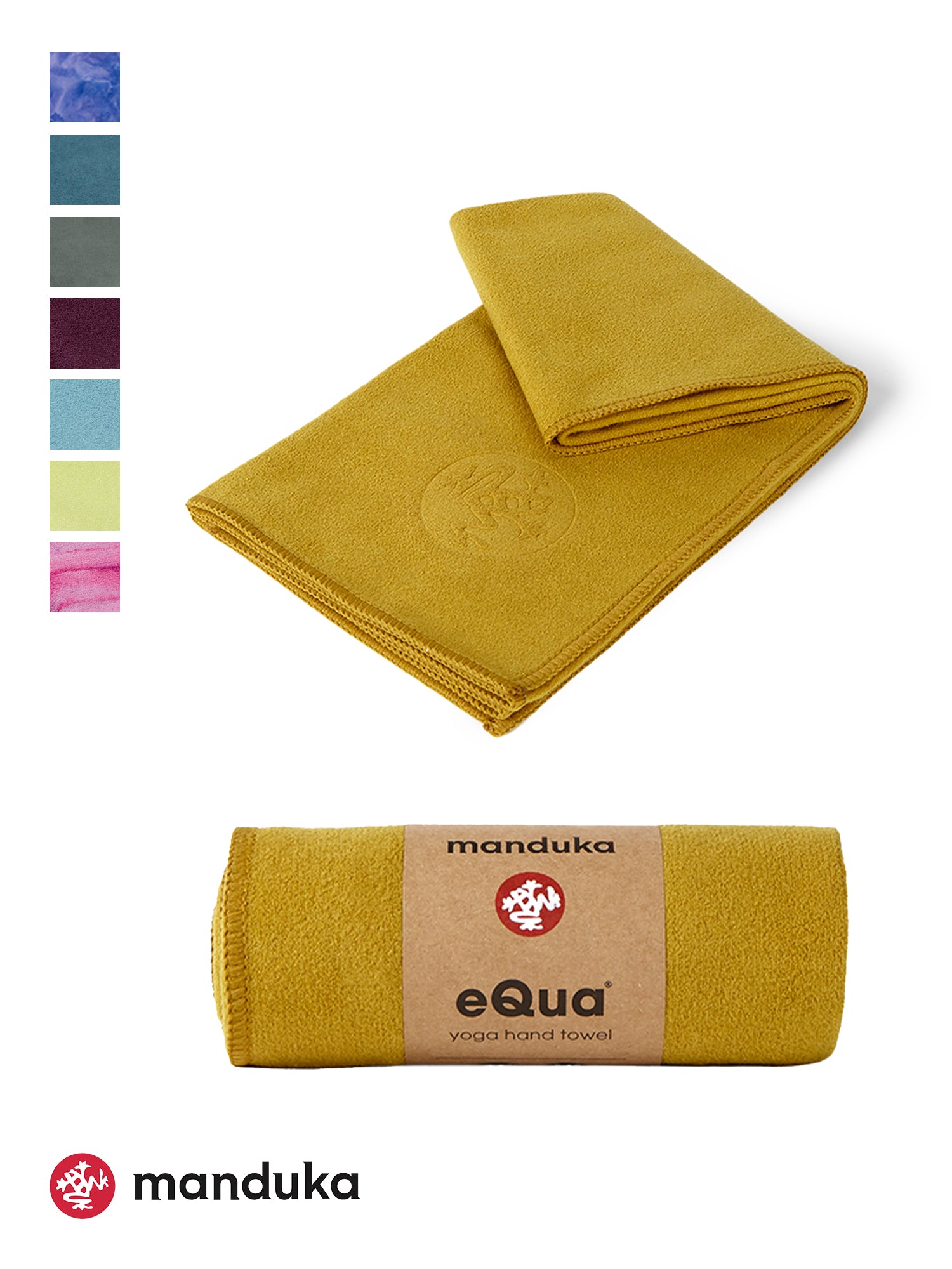 [Manduka] eQua Yoga Mat Towel Hand Size (S) / Yoga Towel Yoga Rug Manduka 25SS