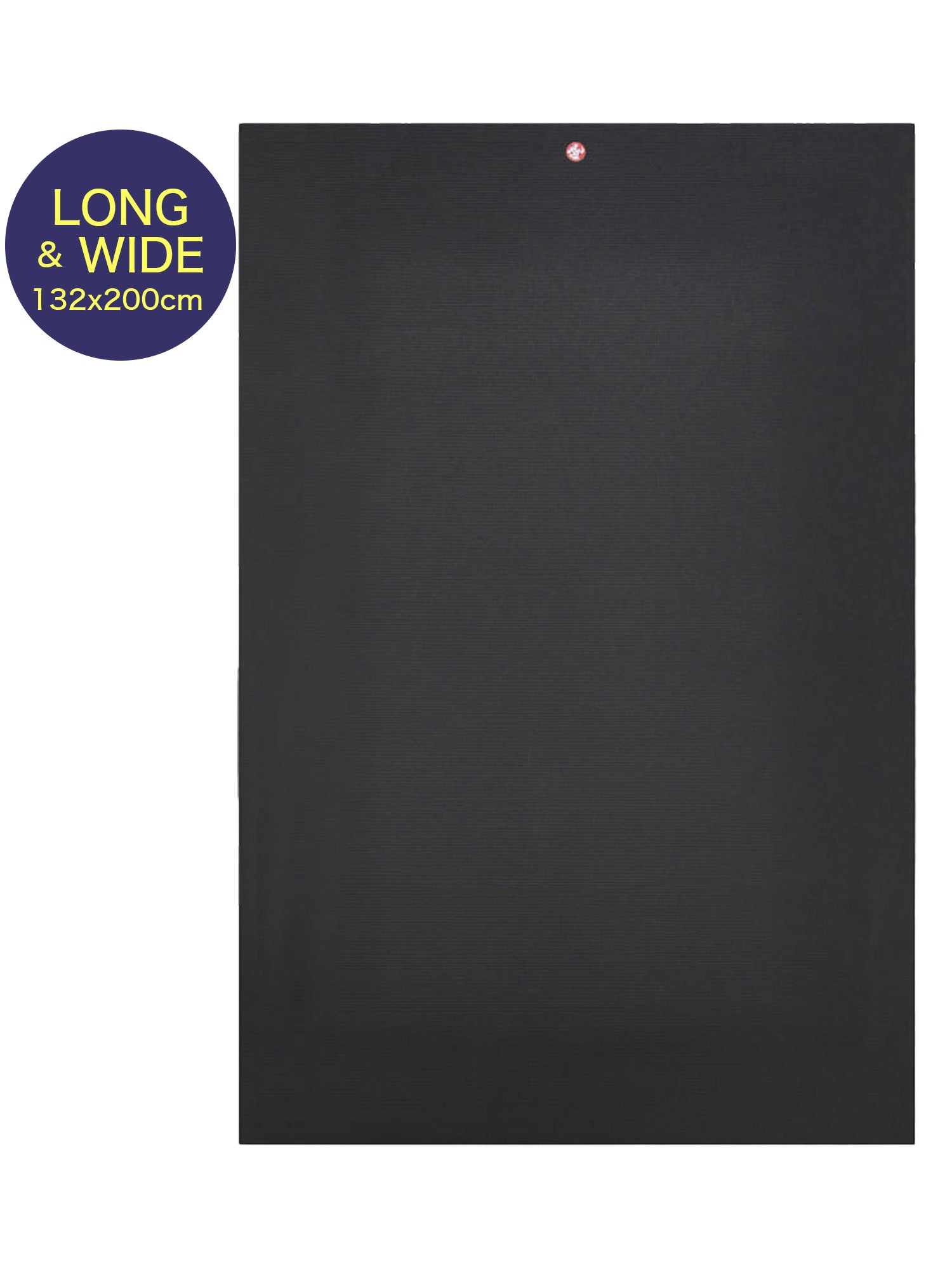 [Manduka] PRO ヨガマット ロング＆ワイド (6mm ／ 132cm×200cm）PRO LONG &amp; WIDE 25FW 幅広 大型 ブラックマット マンドゥカ