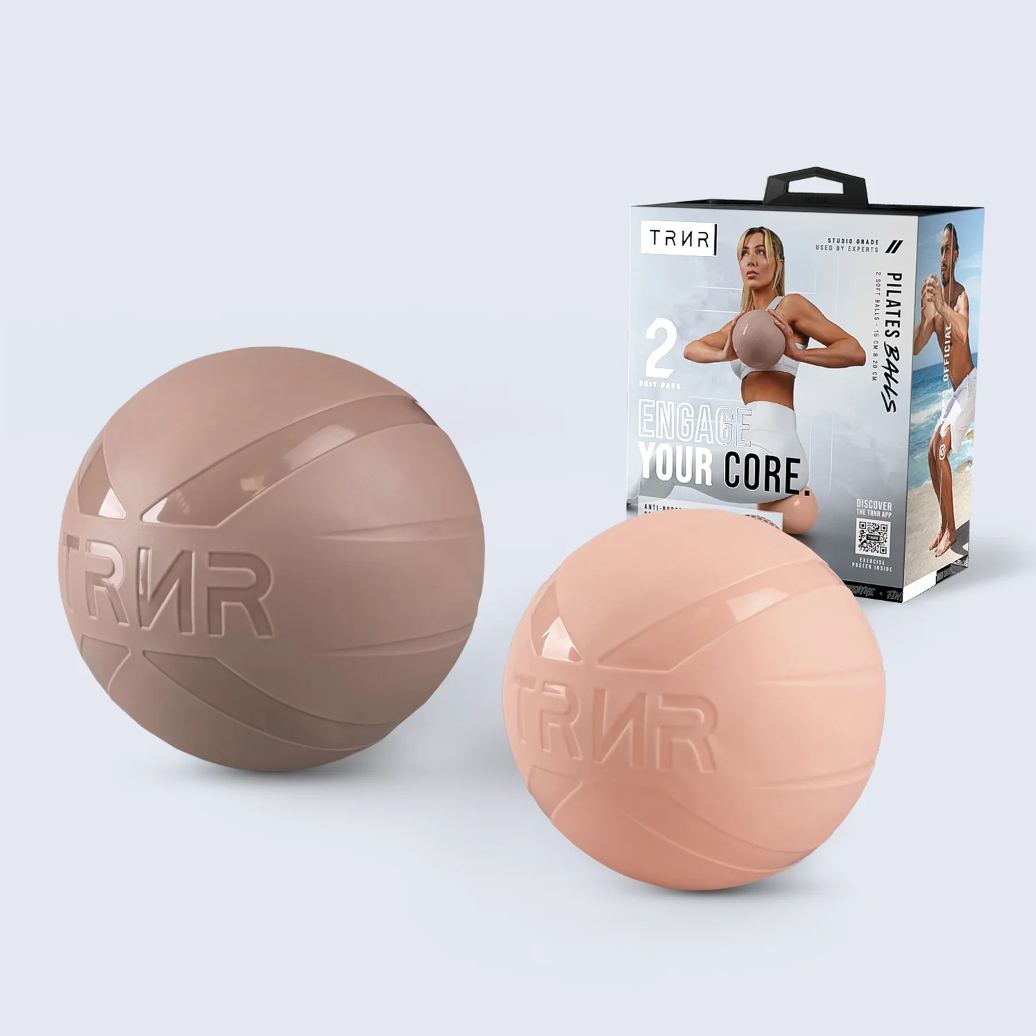 [TRNR] ピラティスボール 2個セット | Pilates Ball-Puravida! プラヴィダ　ヨガ ピラティス フィットネスショップ