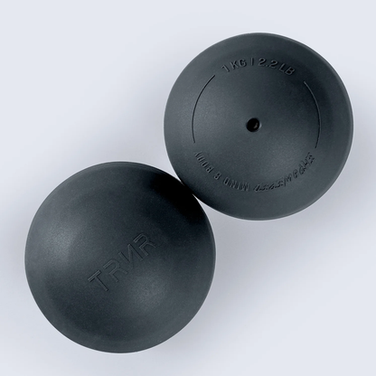 [TRNR] トーニングボール(1 kg x 2) ミッドナイト | Toning Balls-Puravida! プラヴィダ　ヨガ ピラティス フィットネスショップ