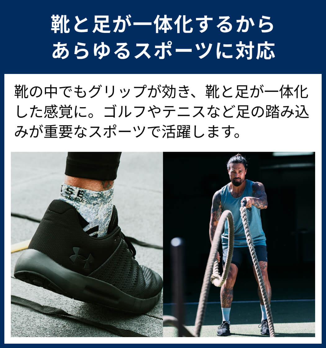 [BASE33 by ToeSox] メンズ グリップ ソックス LOW RISE ローライズ／ トレーニング ジム フィットネス 滑り止め付 靴下 [DRT] SOFF-Puravida! プラヴィダ　ヨガ ピラティス フィットネスショップ