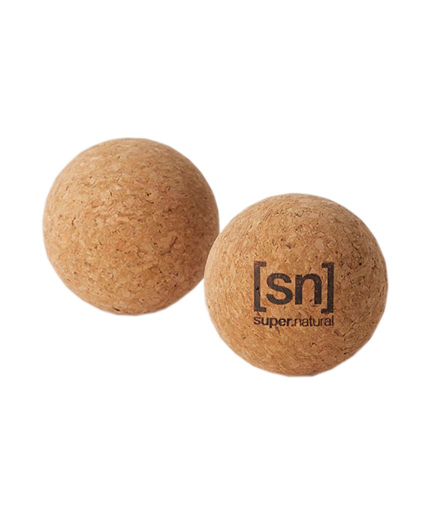 [[sn] super.natural] コルクマッサージボール（2個セット） / Cork Massage ball 21FW ヨガプロップス 天然素材-Puravida! プラヴィダ　ヨガ ピラティス フィットネスショップ