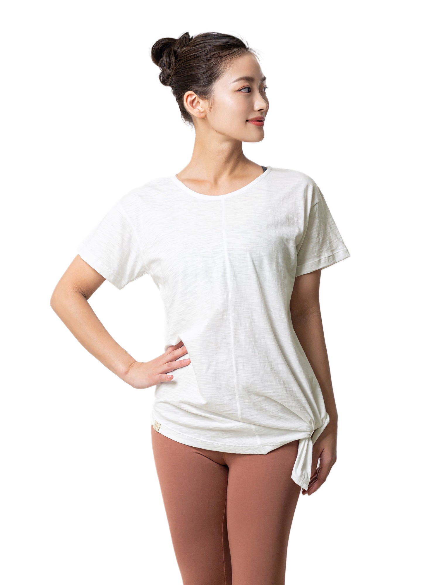 [Loopa] ルーパ 2.0 アシメトリカル 2way Tシャツ Asymetrical 2way Yoga Tee ヨガトップス / ヨガウェア [SOFF]-Puravida! プラヴィダ　ヨガ ピラティス フィットネスショップ